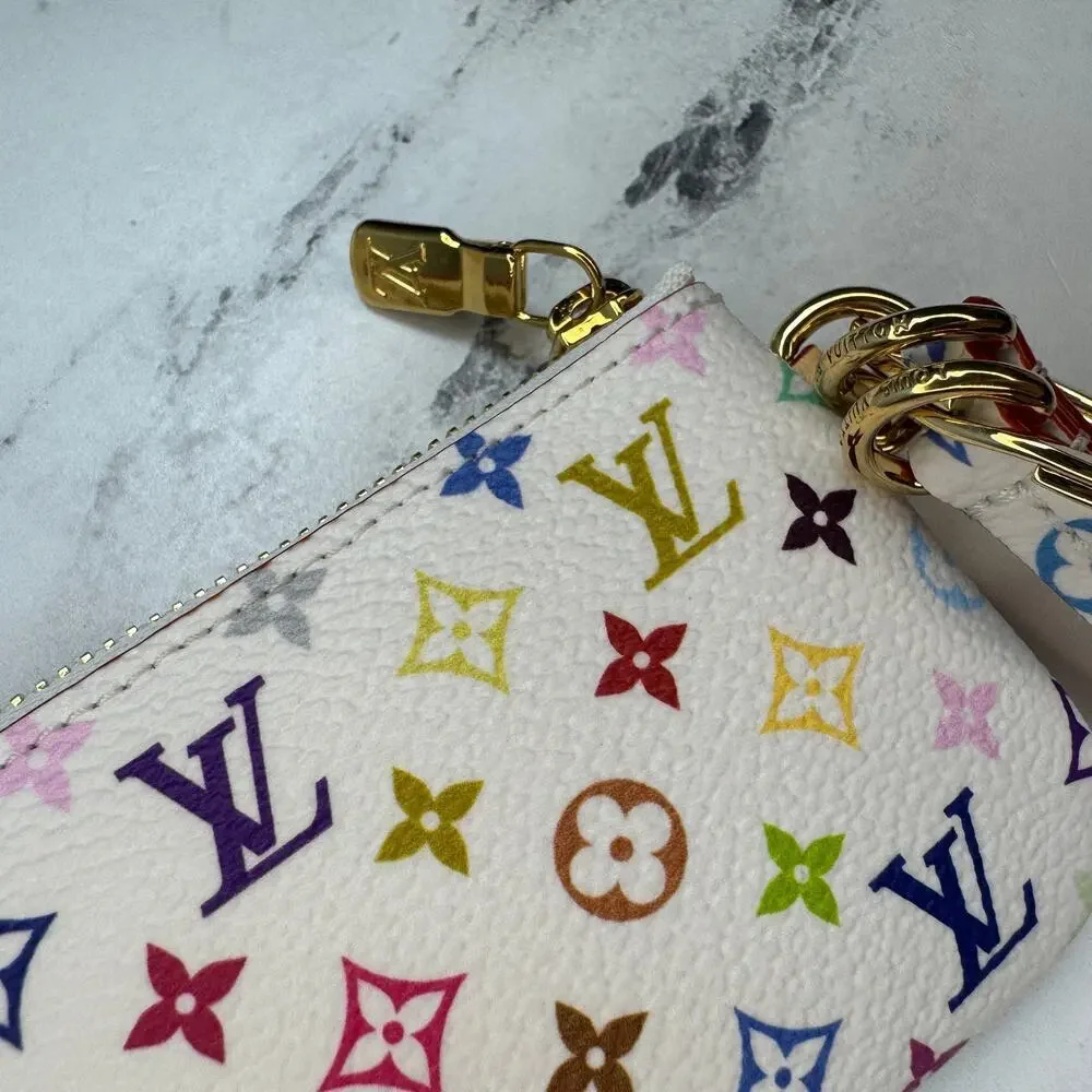 Louis Vuitton Murakami Multicolor Phone Holder LV X TM Pouch Rare New 2025